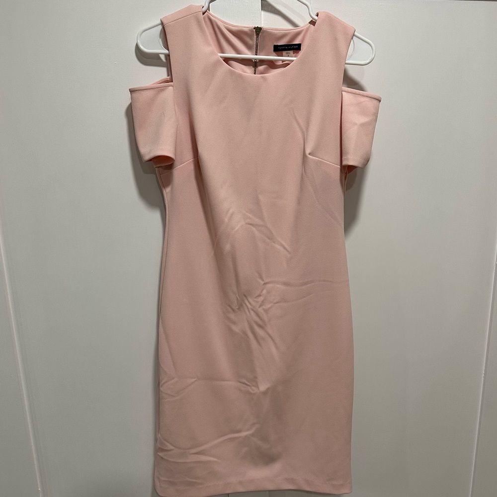 Light pink Tommy Hilfiger off the shoulder dress, only worn once